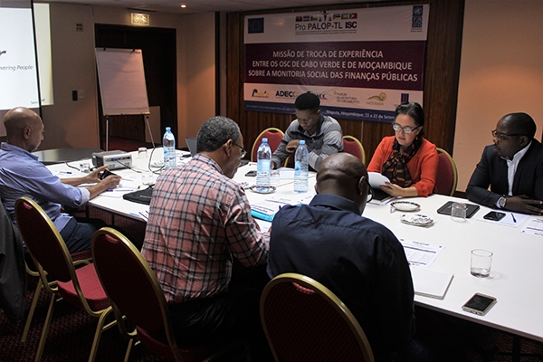 Troca de expreiências entre OSC de Cabo Verde e Moçambique