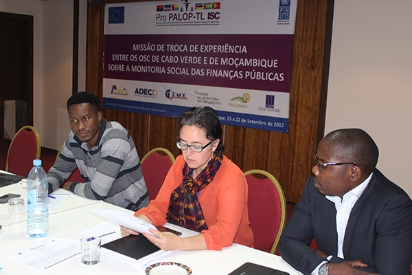Troca de expreiências entre OSC de Cabo Verde e Moçambique