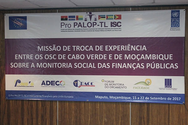 Troca de expreiências entre OSC de Cabo Verde e Moçambique